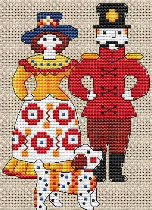 A Couple - PDF Cross Stitch Pattern