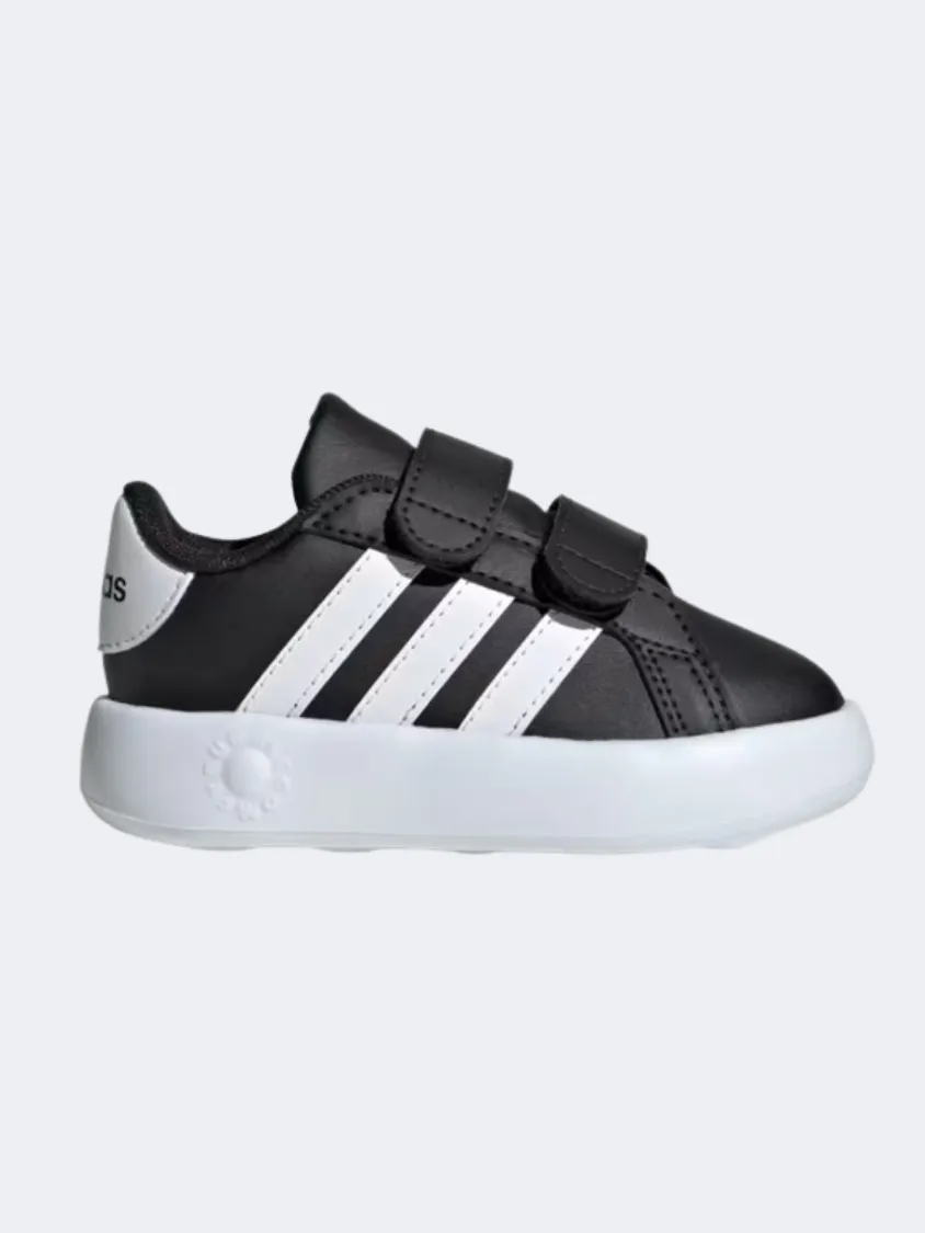 Adidas Grand Court 2.0 Infant Sportswear Shoes Black/White