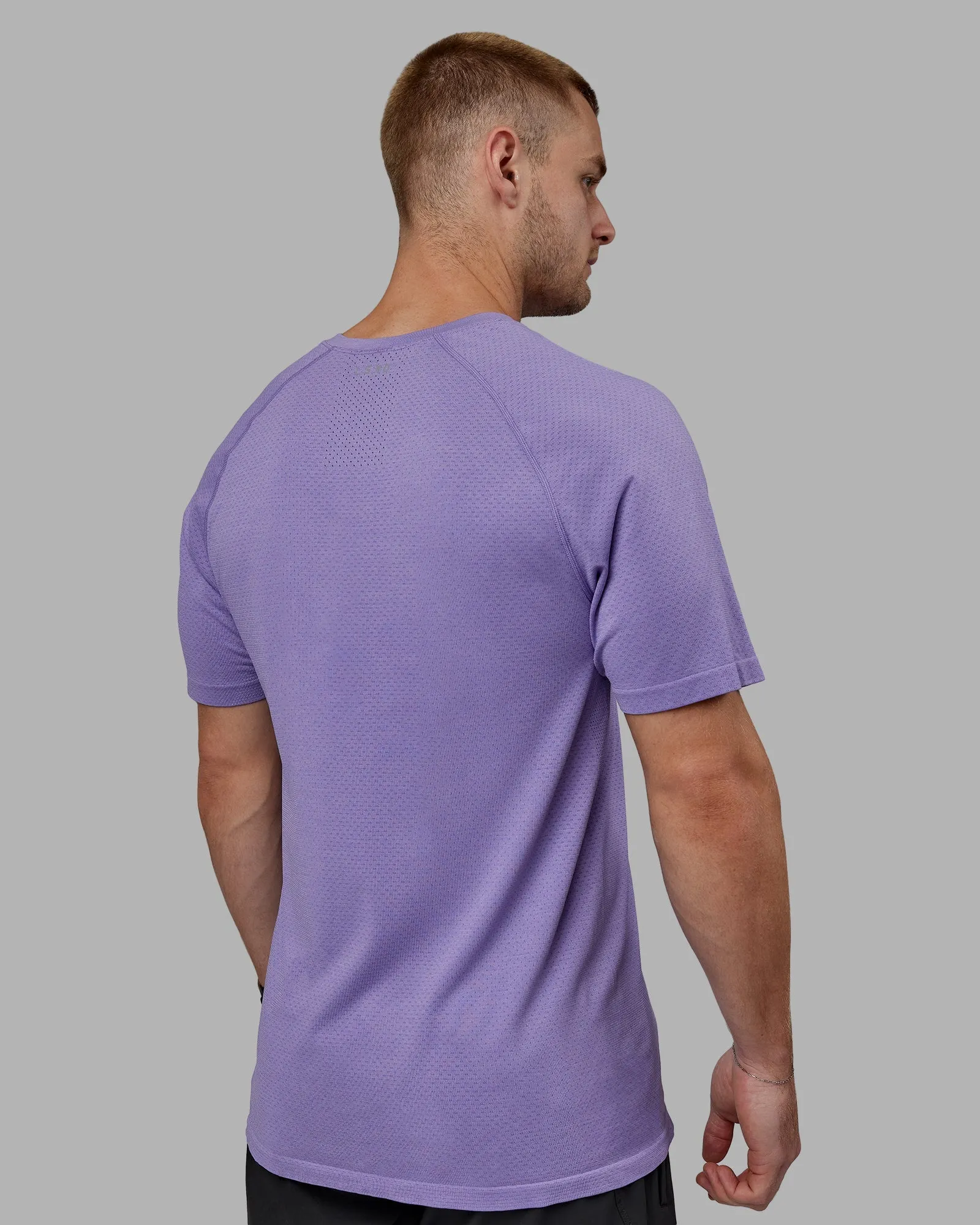 AeroFLX  Seamless Tee - Dahlia Purple Marl