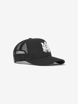 Amiri Kids MA Trucker Cap in Black