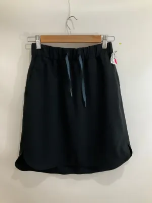 Athletic Skirt By Lululemon In Black, Size: 4