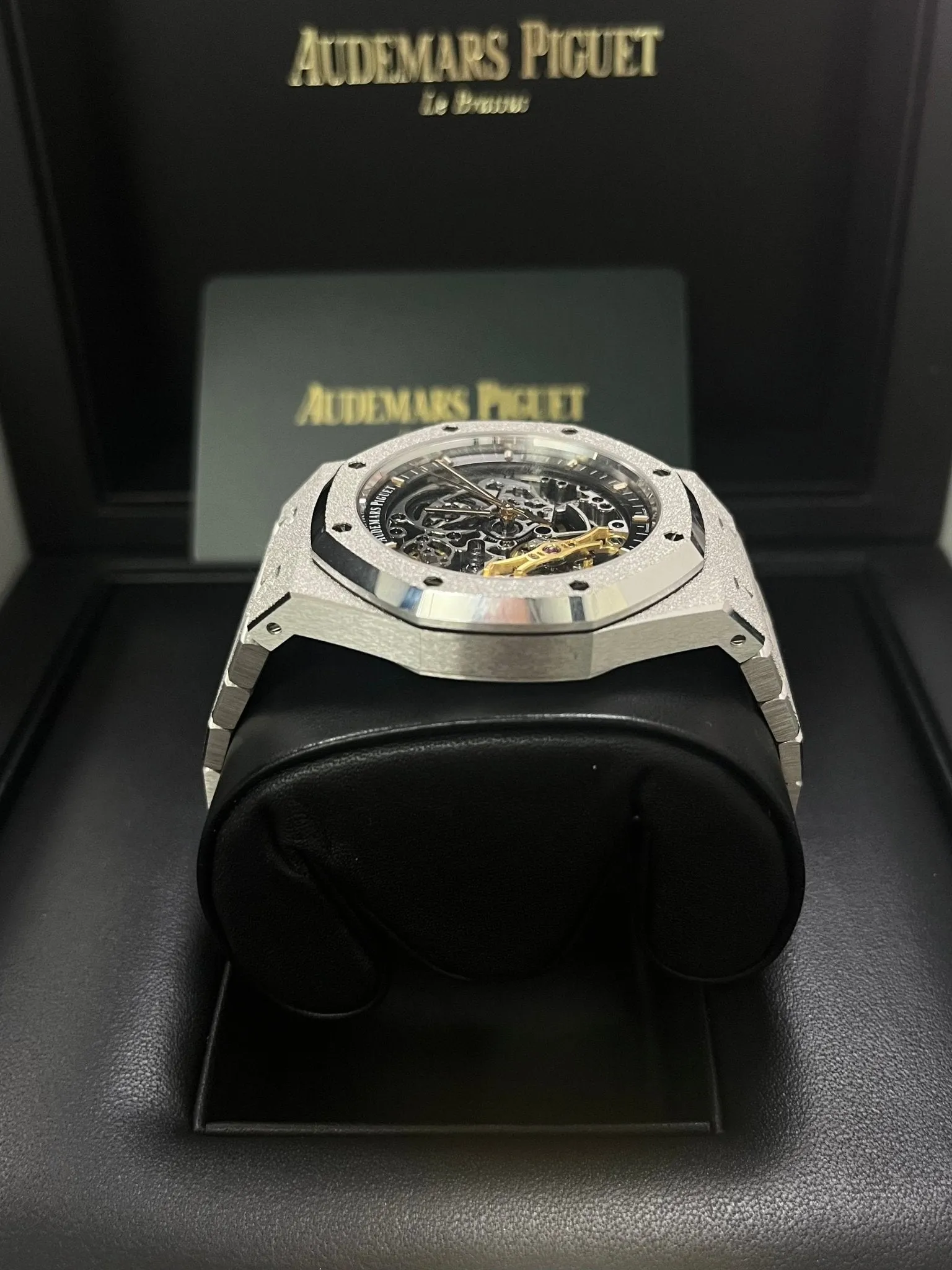 Audemars Piguet Royal Oak Double Balance Wheel Frosted Gold (Reference # 15407BC.GG.1224BC.01)