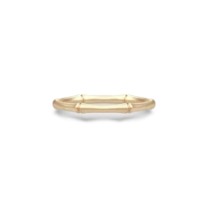 Bamboo Small 14K Gold Ring