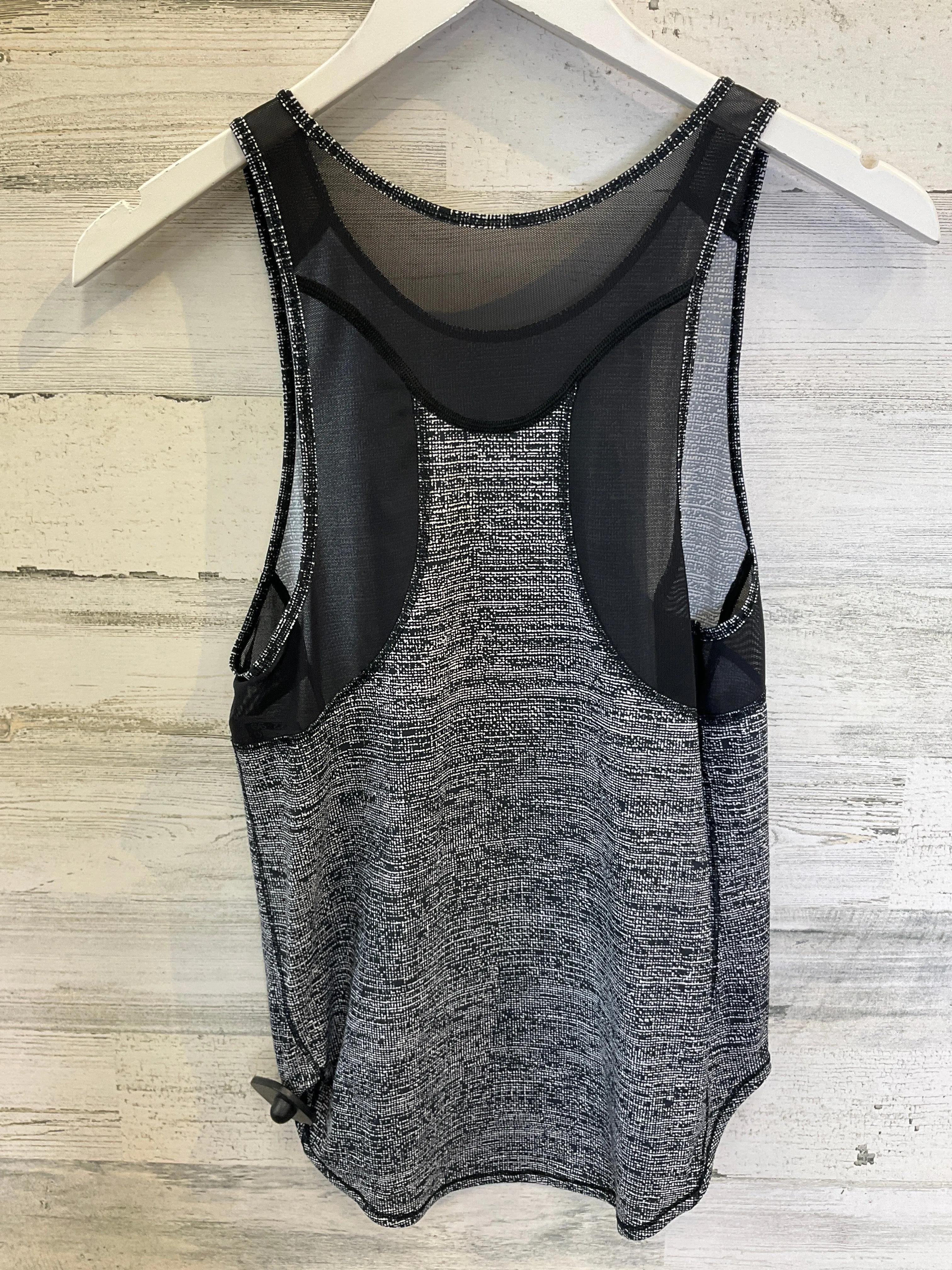 Black & White Athletic Tank Top Lululemon, Size S