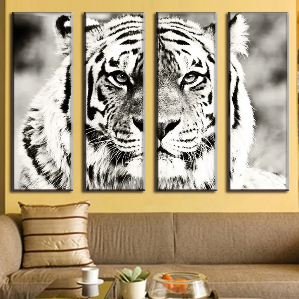 Black and White Tiger