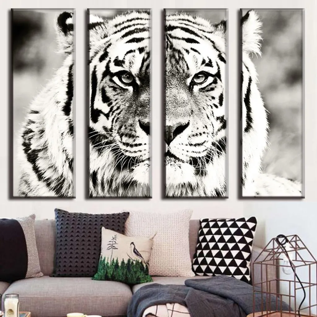 Black and White Tiger