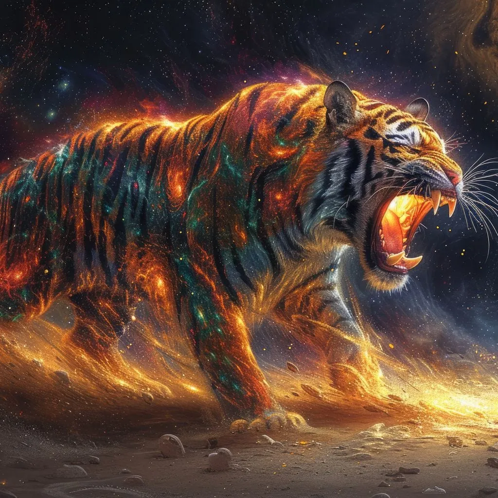 Celestial Beast of Prey - TooplesArt