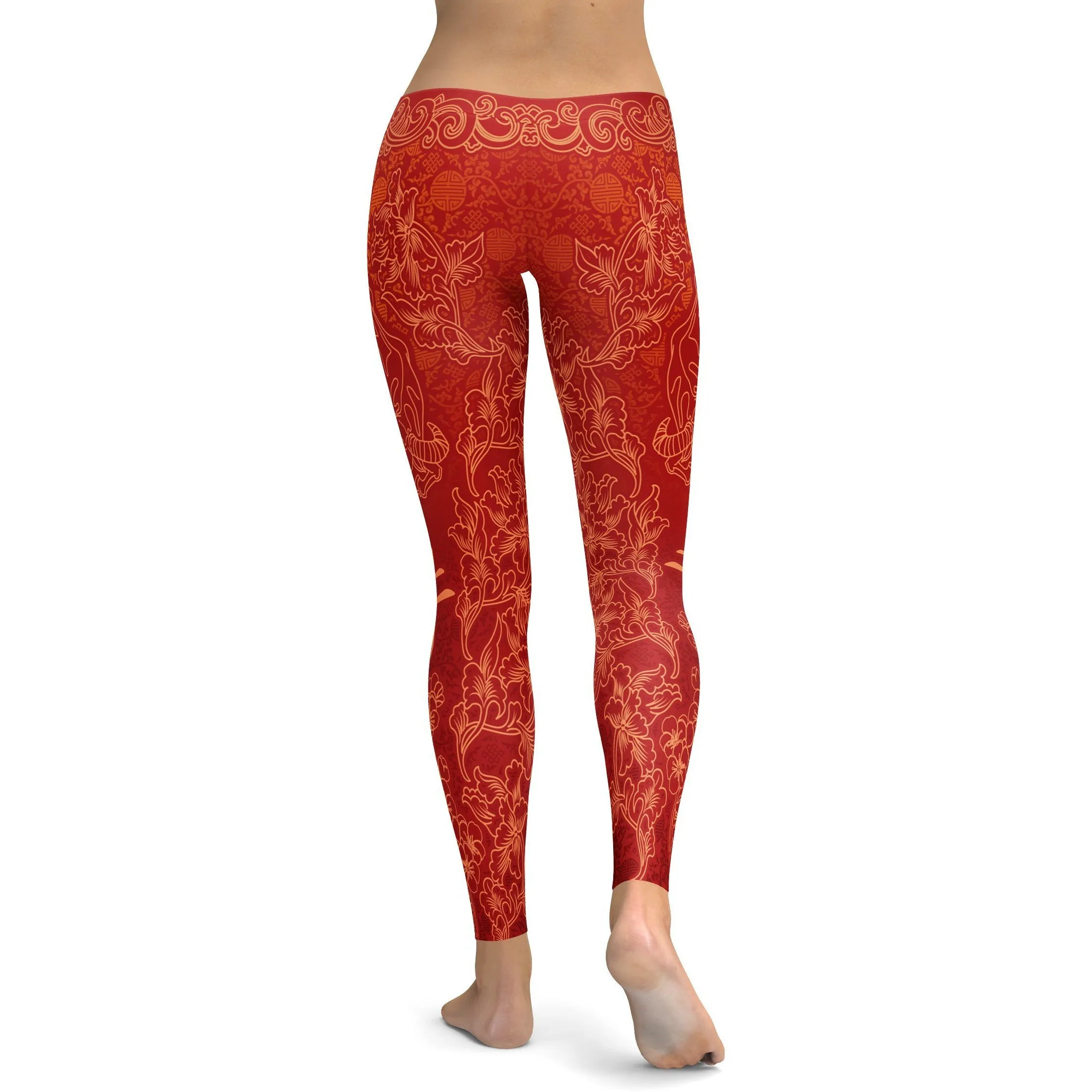 Chinese Zodiac Ox Leggings