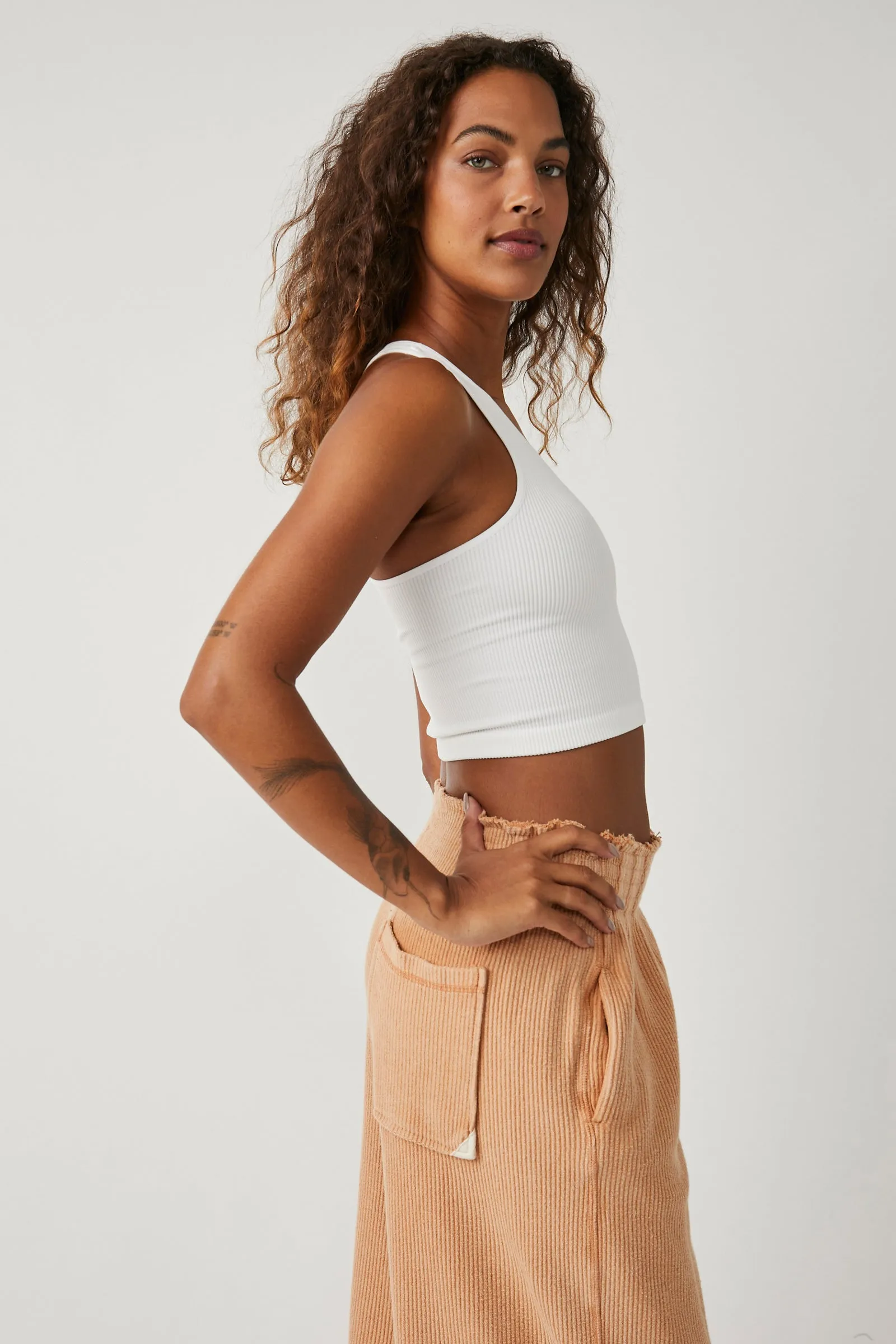 Free People Free Throw Long Crop