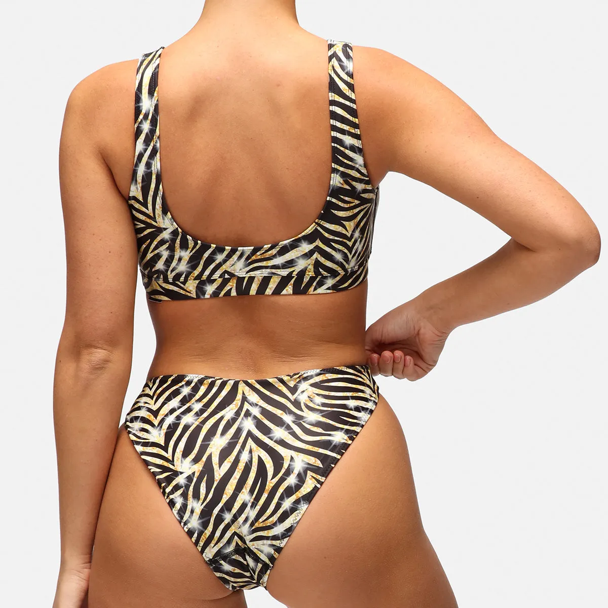 Gilded Tiger Tikini Bottoms