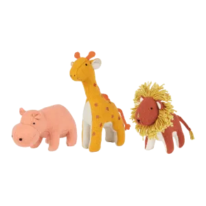 Holdie Folk Savannah Animals (Set of 3) by Olliella