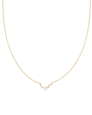 Libra Constellation Necklace - 18K Gold Vermeil