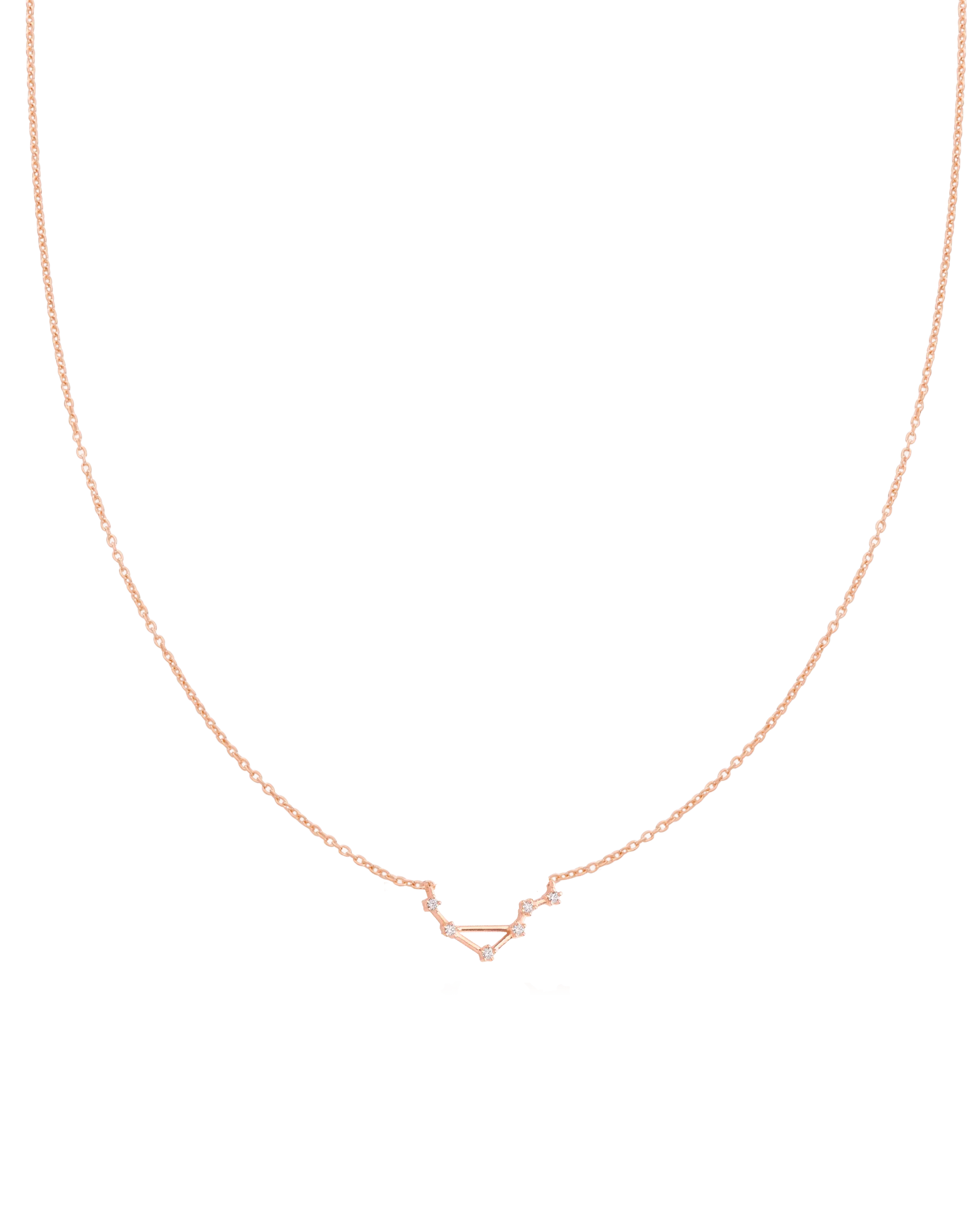 Libra Constellation Necklace - 18K Gold Vermeil