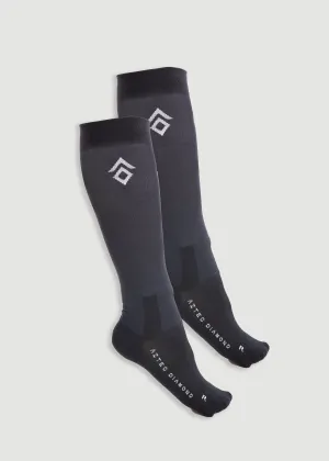 Navy Underboot Sock Twin Pack