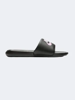 Nike Victori One Women Lifestyle Slippers Black/Pink