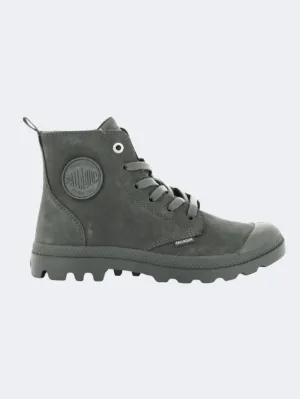 Palladium Pampa Men Lifestyle Boots Nubuck Grey