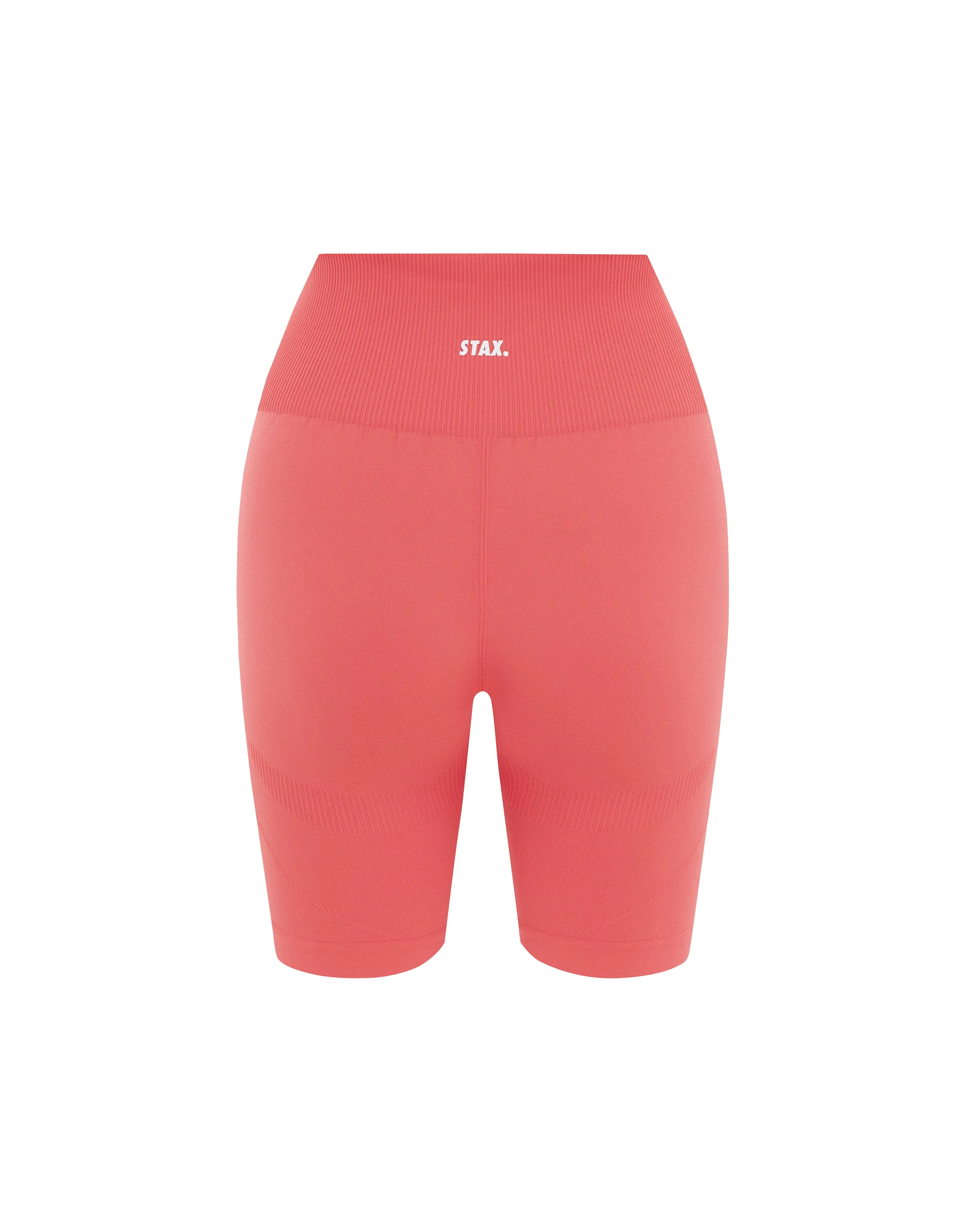 Premium Seamless Midi Bike Shorts - Pink