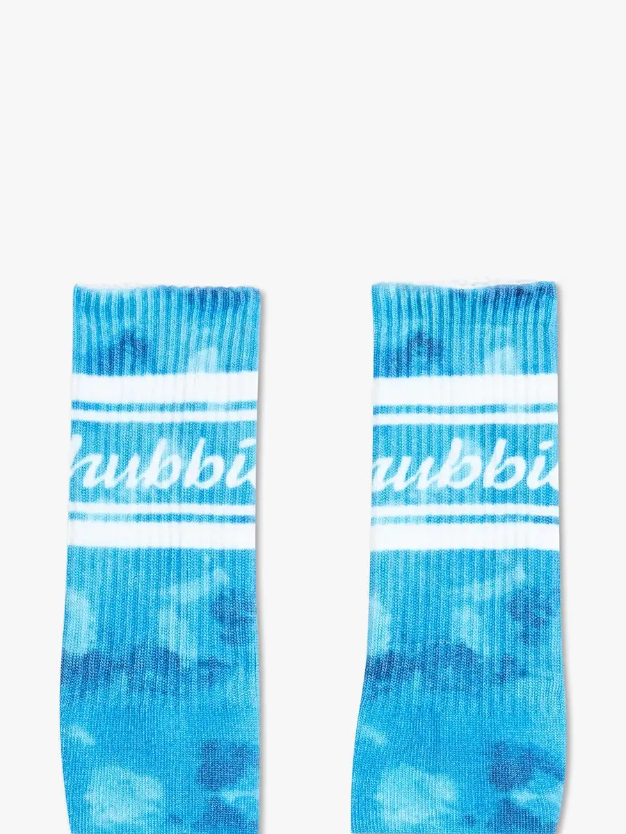 The Blue Sky Tie Dye Socks