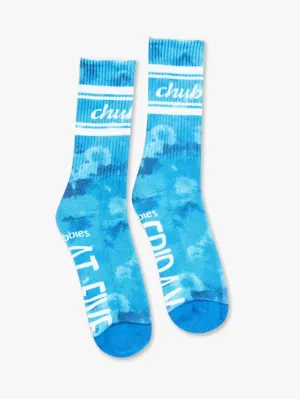 The Blue Sky Tie Dye Socks