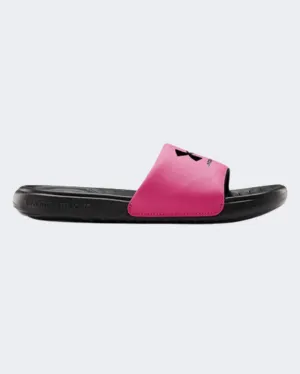 Under Armour Ansa Fixed Girls Lifestyle Slippers Pink/Black