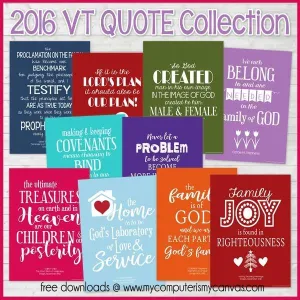 VT Quote Collection {2016} FREEBIE