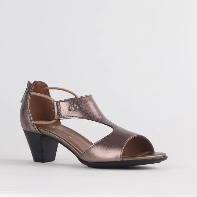 Wider Fit T-Bar Heel in Lead  - 11645