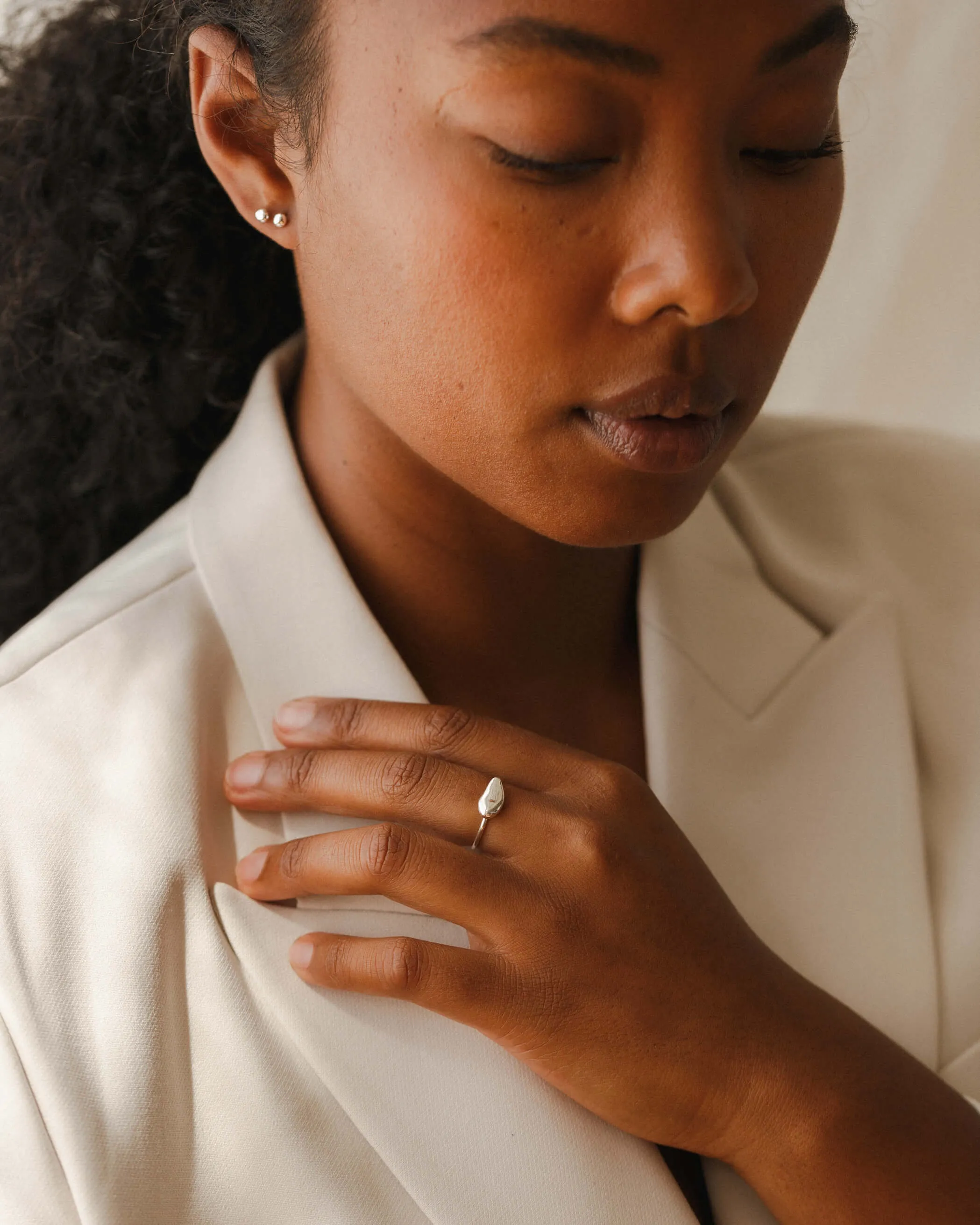 Worry Stone Ring